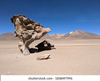 Natural Rock Formation Caused By Wind Erosion