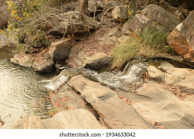 Natural Rocky Steps Of Turga Waterfall At Purulia, West Bengal, India