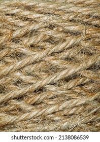 Natural Rope Texture,old Rope Texture,Macro Rope Texture,Hemp Cord, Jute Twine Texture Background, Skein Of Jute Twine Close Up