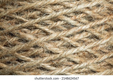 Natural Rope Texture,old Rope Texture,Macro Rope Texture,Hemp Cord, Jute Twine Texture Background, Skein Of Jute Twine Close Up