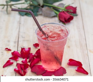 Natural Rose Water Drink Cool