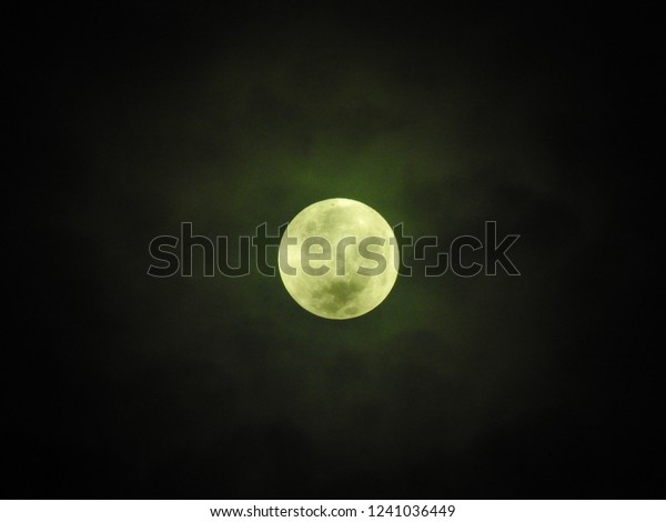 Natural satellite. Full\
phase of Lunar, Full Moon, It is an astronomical body that orbits\
planet Earth. 