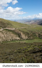 Natural Scenery Of Mountains In Ganzi Tibetan Autonomous Prefecture