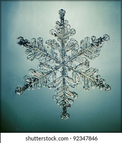 Natural Snowflake Macro