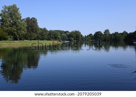 Similar – Panorama Maschsee Hanover