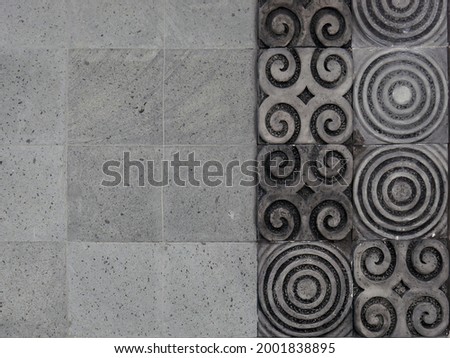 Natural stone ornament background for wall or floor.
