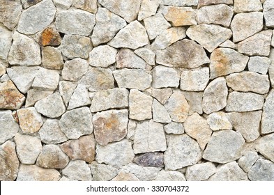 Natural Stone Wall Textured Background