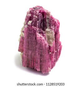 Natural tourmaline elbaite in the form of a needle unit