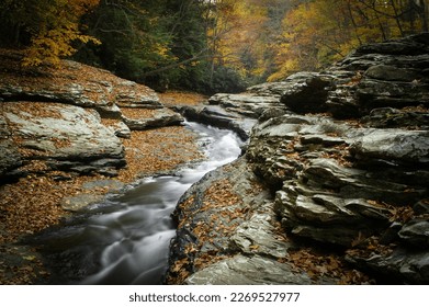 Natural Waterslides - Meadow Run, Ohiopyle State Park
