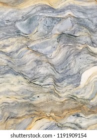 Natural Waves in Multicolored Marble - Nature Texture Background 