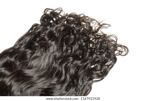 Natural Wavy Black Human Hair Weaves Stock Photo Edit Now 1167921928