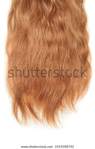 Natural Wavy Brown Human Hair Weave Stock Photo Edit Now 1454308742