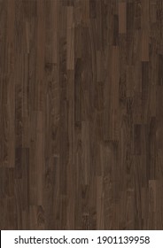 Natural Wood Dark Walnut Parquet Floor Texture 