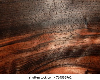 Natural wood veneer wood ebony Eben Makassar - Shutterstock ID 764588962