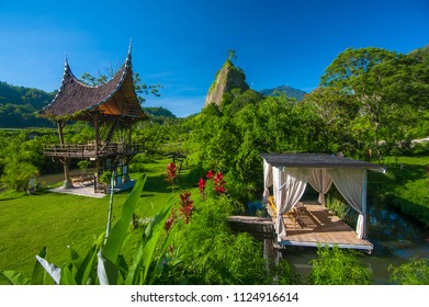 Nature And Blue Sky Taken Ngarai Sianok, West Sumatra