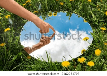 Similar – Image, Stock Photo into the sky