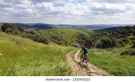 Nature Landscape Of Sokho Hill In Elah Valley, Israel