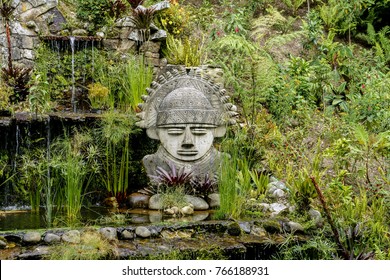 Nature In Monserrate Hill In Bogota