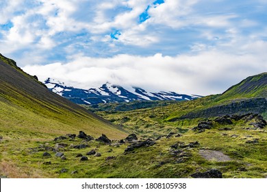 Snæfellsnes Nature Reserve In Western Iceland On The Snæfellsnes Peninsula