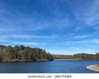 A Nature Scenery In Mountain Brook, Alabama.