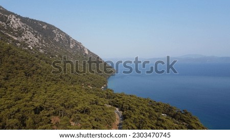 Nature and Sea, Forest, greenery, trees, tranquility, ocean, tropical, water sports, natural beauty, flawless nature - Doğa ve Deniz, Orman, yeşillik, ağaçlar, huzur, okyanus, tropikal, su sporları, d