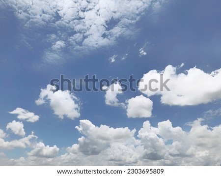 Similar – Wolkenbilder weiß Himmel