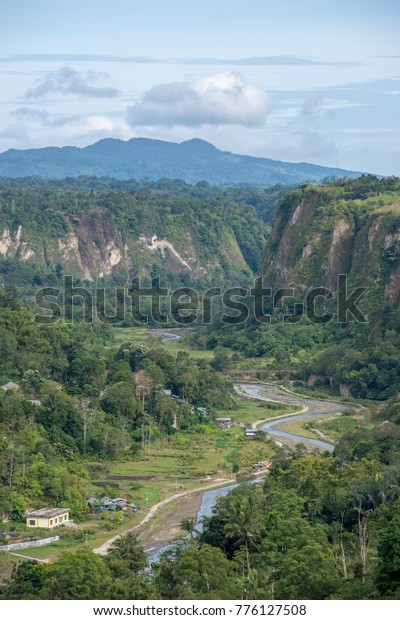 Nature View Ngarai Sianok Valley Bukittinggi Stock Photo Edit Now 776127508