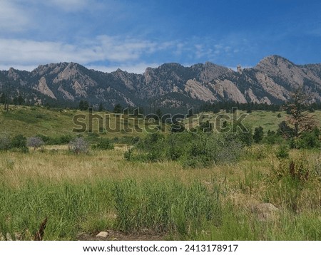 Nature Walk in Superior Colorado Imagine de stoc © 