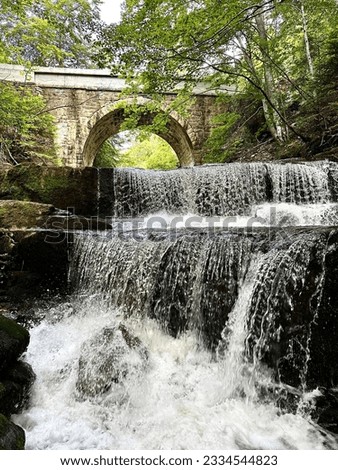 Similar – Running water and bridge