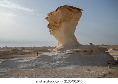 Nature In White Desert Farafra Egypt.