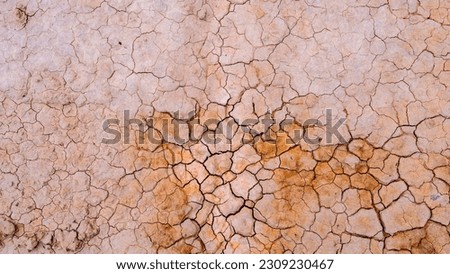 Nature's Canvas: Close-Up of a Cracked Lake Bottom, Mud Background in 4K, Unveiling the Intricate Patterns and Textures Shaped by Time and Nature's Forces