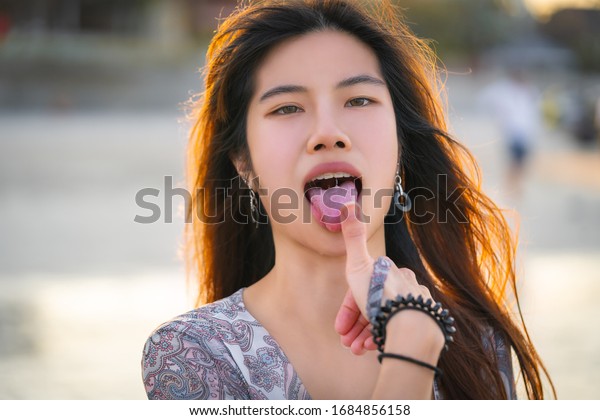 Asian Girl Lick