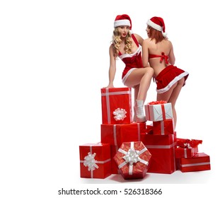 Naughty Christmas Girls