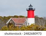 Nauset lighthouse Cape Cod National Seashore MA USA