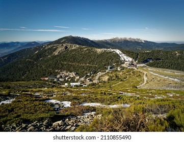 Navacerrada pass, Madrid, Spain. 17th Jan, 2022.  Sierra de Guadarrama National Park
