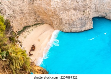 Navagio Beach Zakynthos Greece Ship Wreck