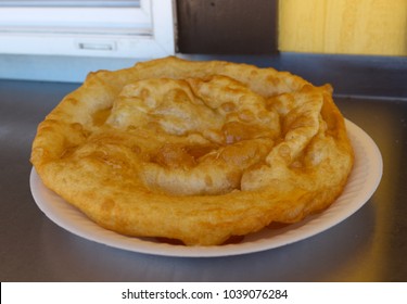 Navajo Fried Bread With Honey In Arizona