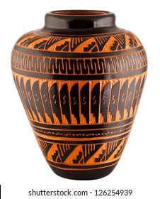 Navajo Native American Clay Pottery Decorative Vase