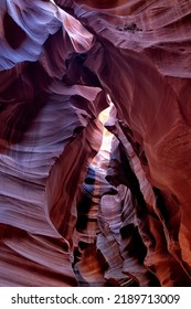 Navajo Sandstone In Antelope Canyon