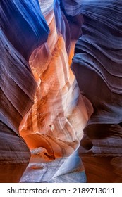 Navajo Sandstone In Antelope Canyon