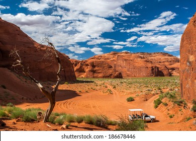 Navajo Tour At The Monument Valley.