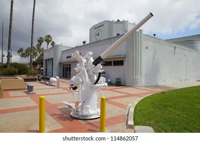 Naval Guns At The Maritime Museum In Los Angeles