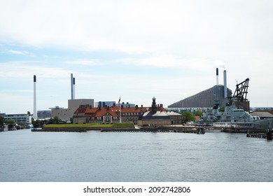 Naval Station Holmen And Peder Skram Class Frigate, Royal Danish Navy, Copenhagen, Denmark.