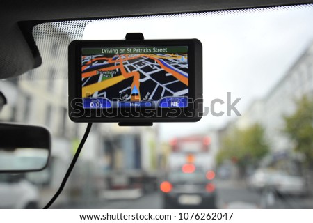 Navigation while driving in Cork