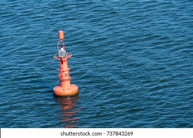 Navigational Aid For Ships Entering Gdansk Harbor In Poland