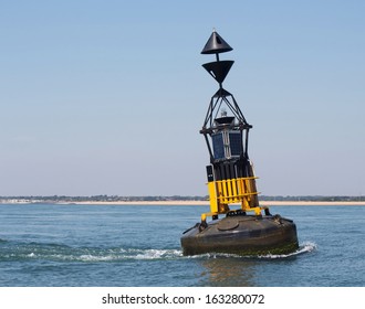 A navigational buoy