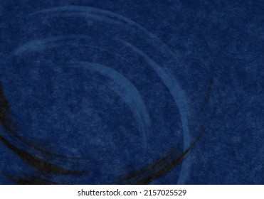 Navy Background Of Japanese Paper