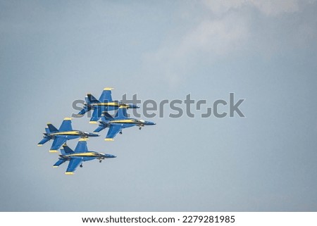 Navy Blue Angels at the Chicago Airshow