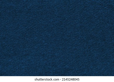 Navy blue cotton fabric pattern close up as background - Shutterstock ID 2145248045