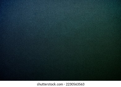 Texture abstraite bleu marine, vert foncé, arrière-plan abstrait avec place pour création. dégradé de couleurs. Matte, shimmer. Surface brute, grain. Vide. Modèle. Noël, Nouvel An. : photo de stock